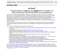 Tablet Screenshot of hilfe.antherm.eu